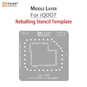 Amaoe iQ7-012 BGA Reballing Stencil-Original For iQoo 7