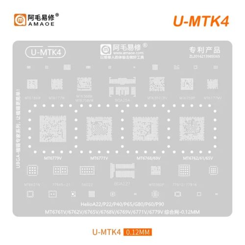 Amaoe U-MTK4 Stencil-Original