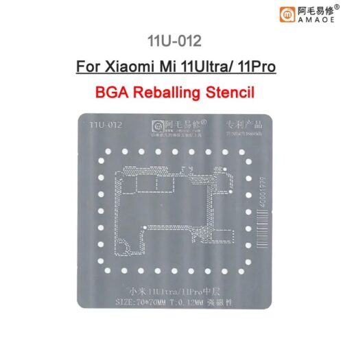 1ea003fe-2fcd-463a-8ee7-49d25535c70d.jpg Amaoe 11U-012 Middle Layer BGA Reballing Stencil-Original For Xiaomi Mi 11Ultra/11Pro