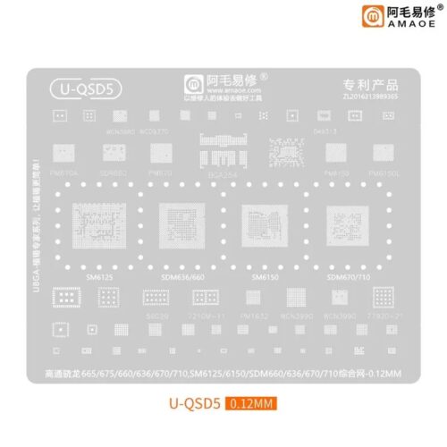 Amaoe U-QSD5 Stencil-Original
