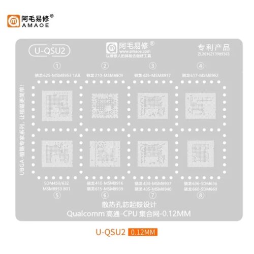 AMAOE U-QSU2 STENCIL-Original