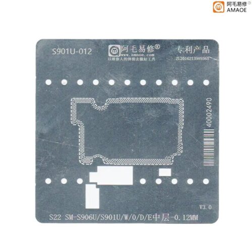 Amaoe S901U-012 Middle Layer BGA Reballing Stencil-Original for Samsung S22