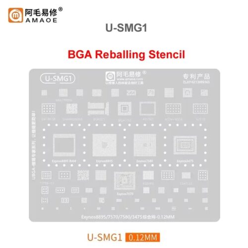 Amaoe U-SMG1 BGA Reballing Stencil-Original