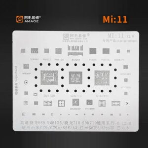 Amaoe Mi11 Stencil-Original