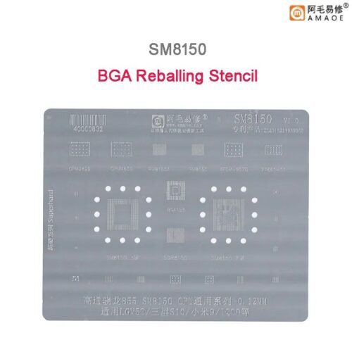 Amaoe SM8150 BGA Reballing Stencil-Original V1.0