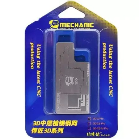 MECHANIC IPX 3D BGA Reballing Stencil-Original Kit for iPhone X