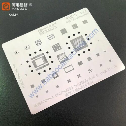 Amaoe SAM8 BGA Reballing Stencil-Original