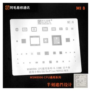 AMAOE MI8 Stencil-Original XIAOMI