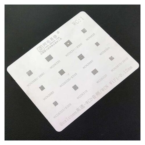 AMAOE Stencil Original Qualcomm WCD/WCN WC1 0.12mm