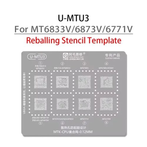 Amaoe U-MTU3 BGA Reballing Stencil-Original