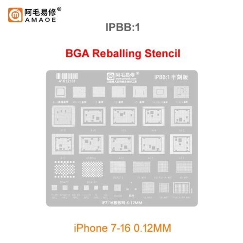 Amaoe IPBB1 BGA Reballing Stencil-Original