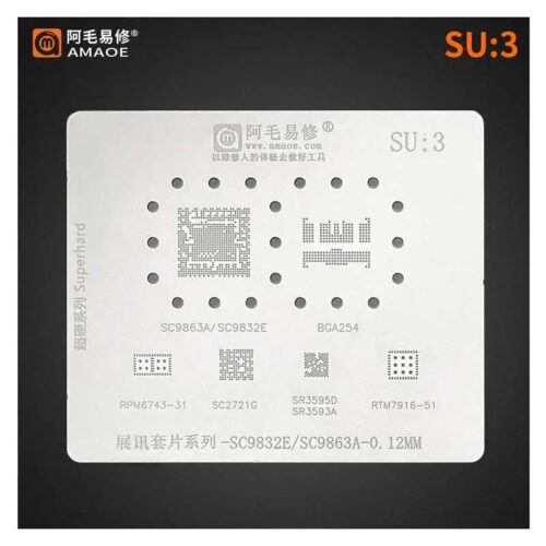 Amaoe SU 3 Bga Stencil-Original