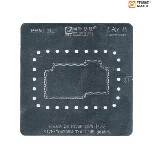 Amaoe F936U-012 Middle Layer BGA Reballing Stencil-Original For Samsung Galaxy Z Fold 4
