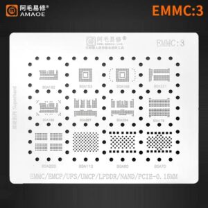 Amaoe EMMC 3 BGA Stencil-Original