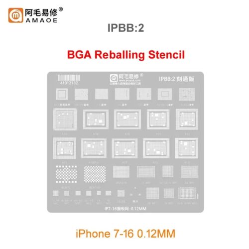Amaoe IPBB2 BGA Reballing Stencil-Original