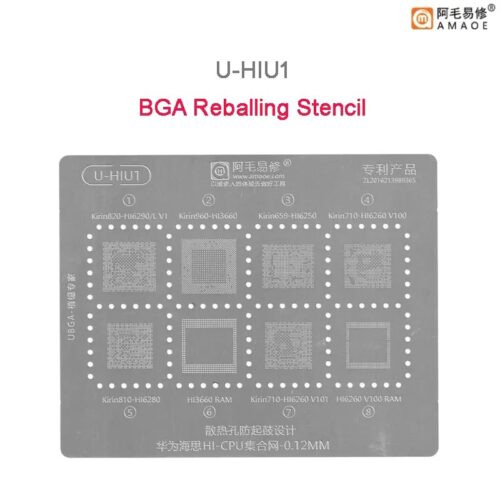 dc61f98b-bb16-40a8-a6ce-2c8e1962103c.jpg Amaoe U-HIU1 BGA Reballing Stencil-Original