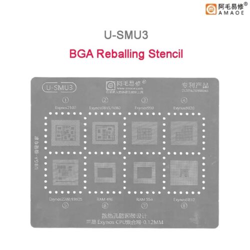 Amaoe U-SMU3 BGA Reballing Stencil-Original
