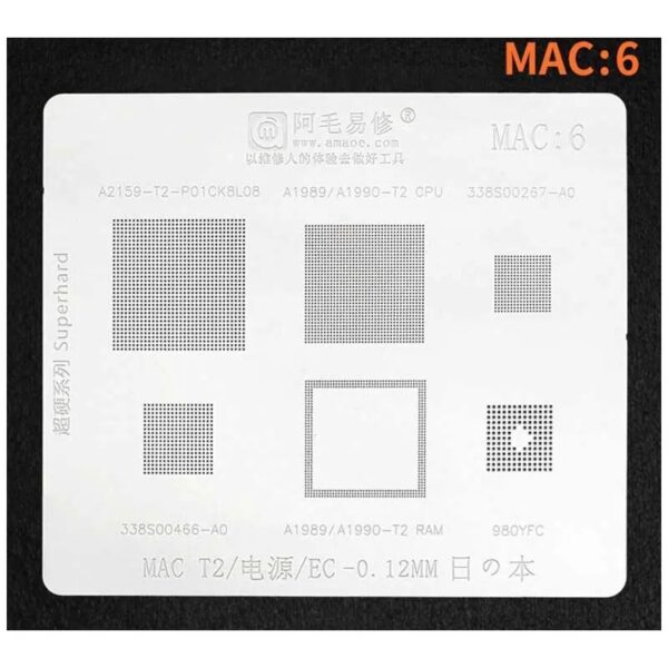 AMAOE MAC-6 STENCIL-Original