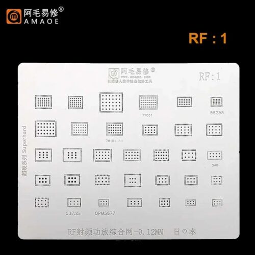 eaef75b0-d095-4cc7-929e-351b17662d15.jpg Amaoe RF1 BGA Reballing Stencil-Original