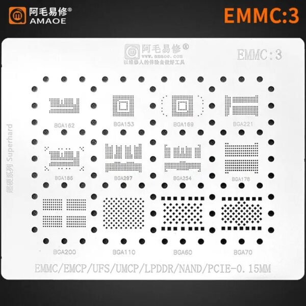AMAOE EMMC-3 STENCIL-Original