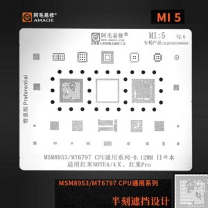 Amaoe MI5 BGA Stencil-Original