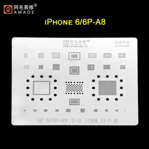 Amaoe iPhone 6/6Plus A8 IC Reballing Stencil-Original